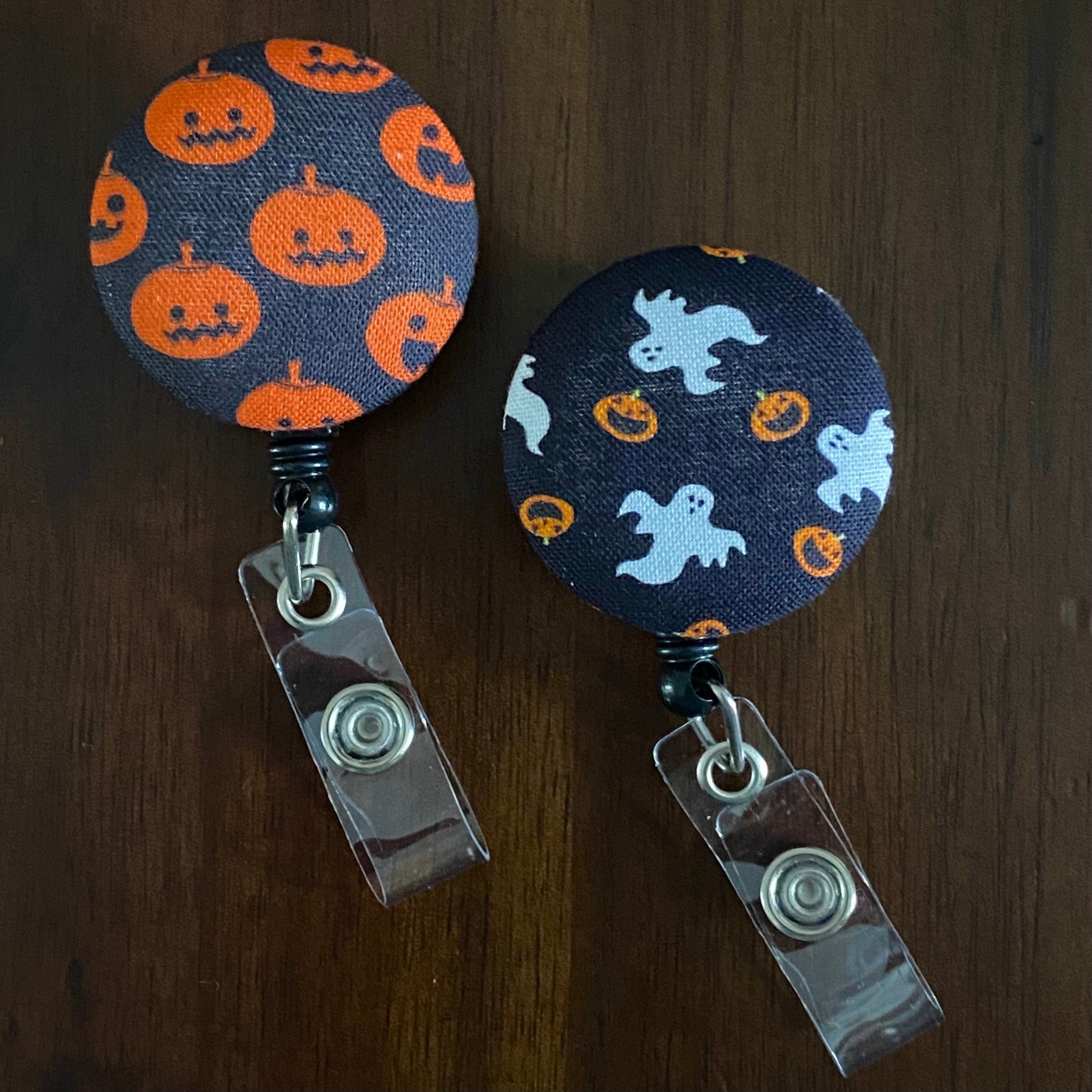 Halloween Badge Reels Etsy
