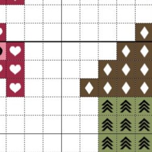 Valentine Trio Cross Stitch Pattern Digital PDF Heartsong Stitchery - Etsy