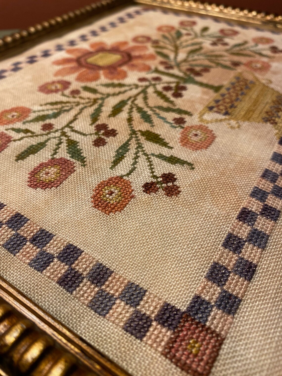 Autumn Bouquet PDF Cross Stitch Pattern Digital Heartsong Stitchery - Etsy
