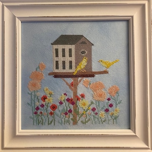 It's all for the Birds PDF Digitales Kreuzstichmuster Heartsong Stitchery