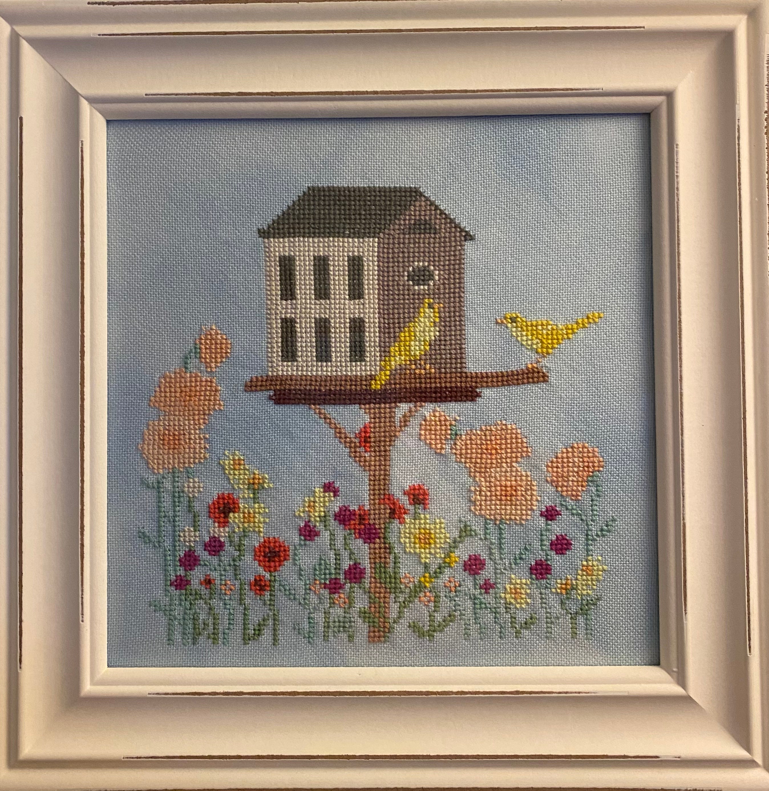 It's all for the Birds PDF Digitales Kreuzstichmuster Heartsong Stitchery