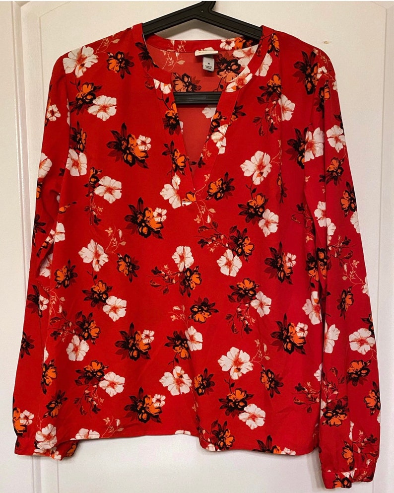 Floral Long Sleeve Blouse