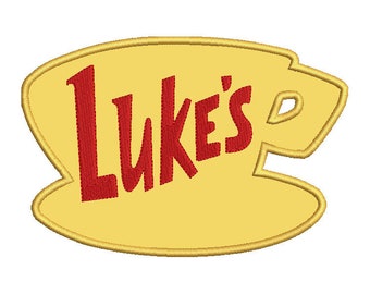 Luke es 4 x 4, 5 x 7, 6 x 10 Applikation Stickerei Design