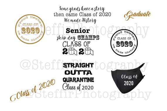 Senior Word Art/photoshop PNG Overlays/grad/instant | Etsy