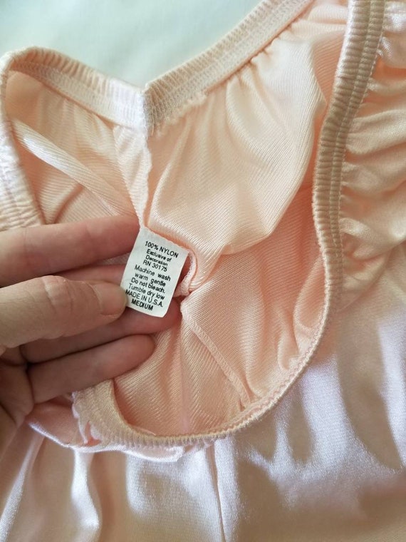 Sale Vintage Pink Pajama Set Jill Andrea Medium /… - image 6