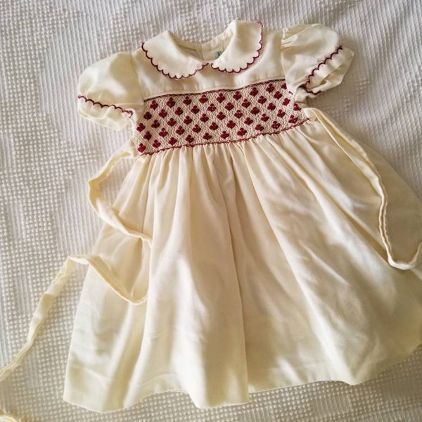 Cream Toddler Dress Etsy