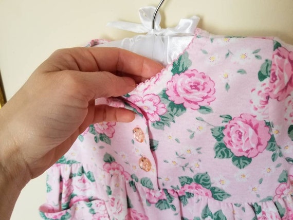 Sale Vintage Floral Romper Health-tex 6-9 months … - image 8