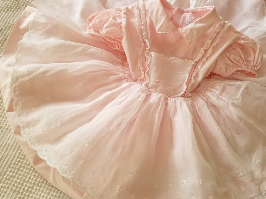 Vintage Flower Tutu Dress