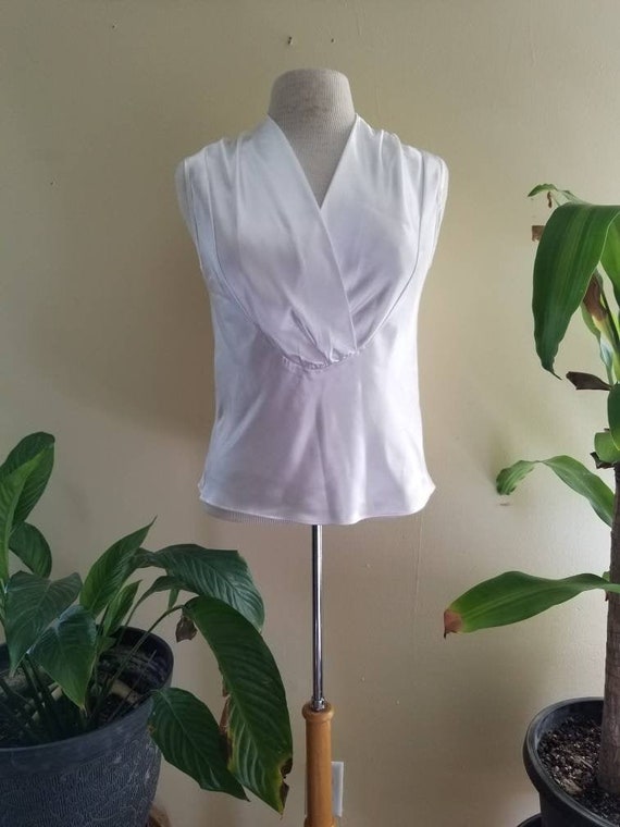 Sale Vintage White Top California Dynasty Small 7… - image 1