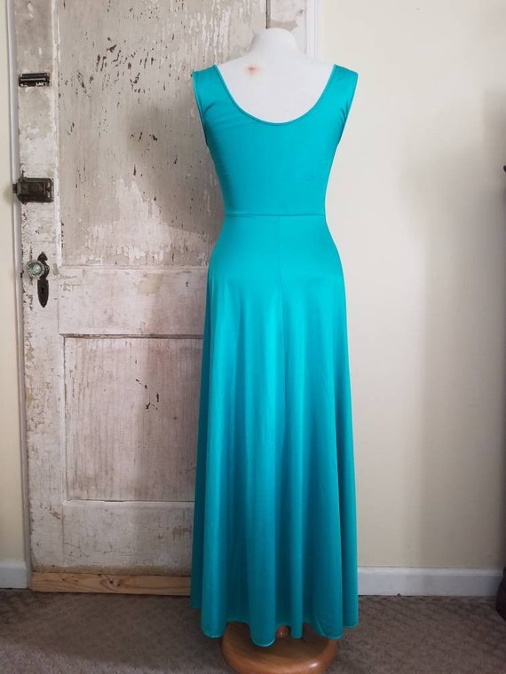 Sale Vintage Green Nightgown / Vanity Fair / Size… - image 7