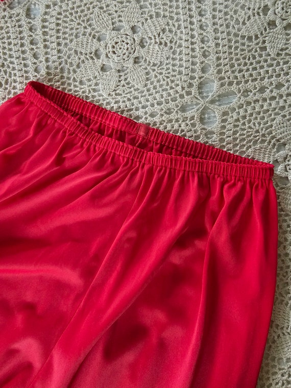 Vintage pajama set, Sans Sauci 36 two piece top p… - image 7