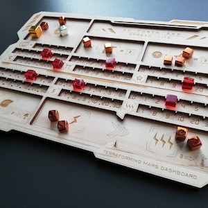 Terraforming Mars Player-dashboard Deluxe Edition