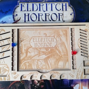 Eldritch Horror player dashboard/playerboard