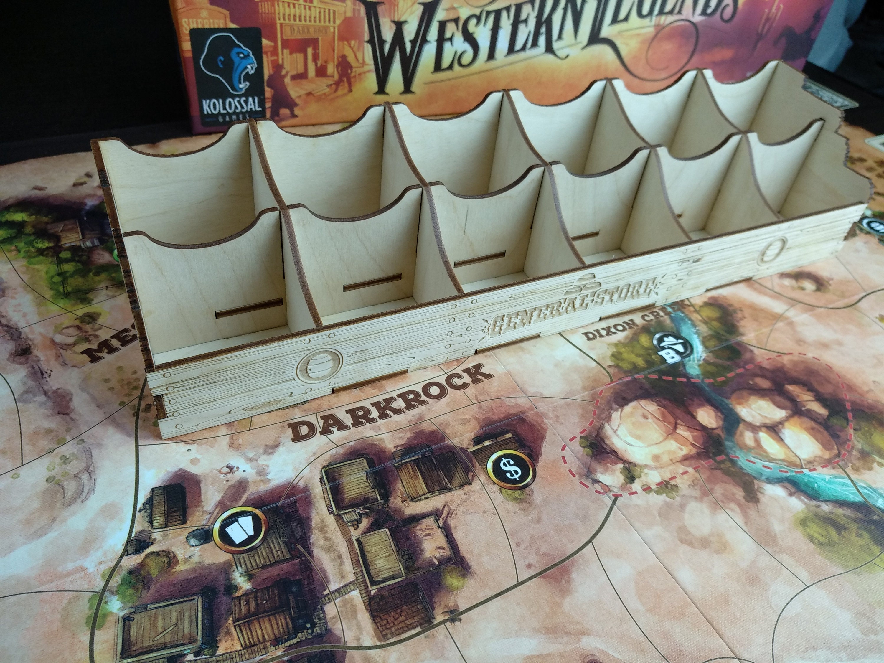 Buy General Store Stand for western Legends Board Game Online in India 