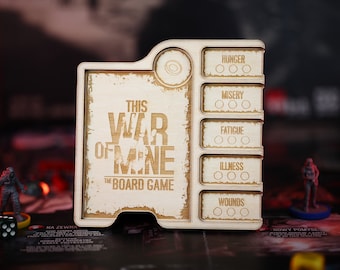 Tablero de jugador de This War of Mine
