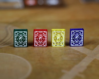 The Mini Influence Tokens - set of 16 (compatible with Dune Imperium)
