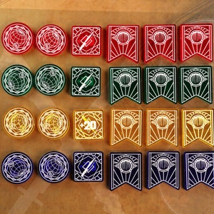 Acrylic token set (compatible with Dune Imperium)