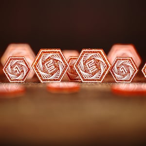 Spice V2 Token Set (compatible with Dune Imperium, )