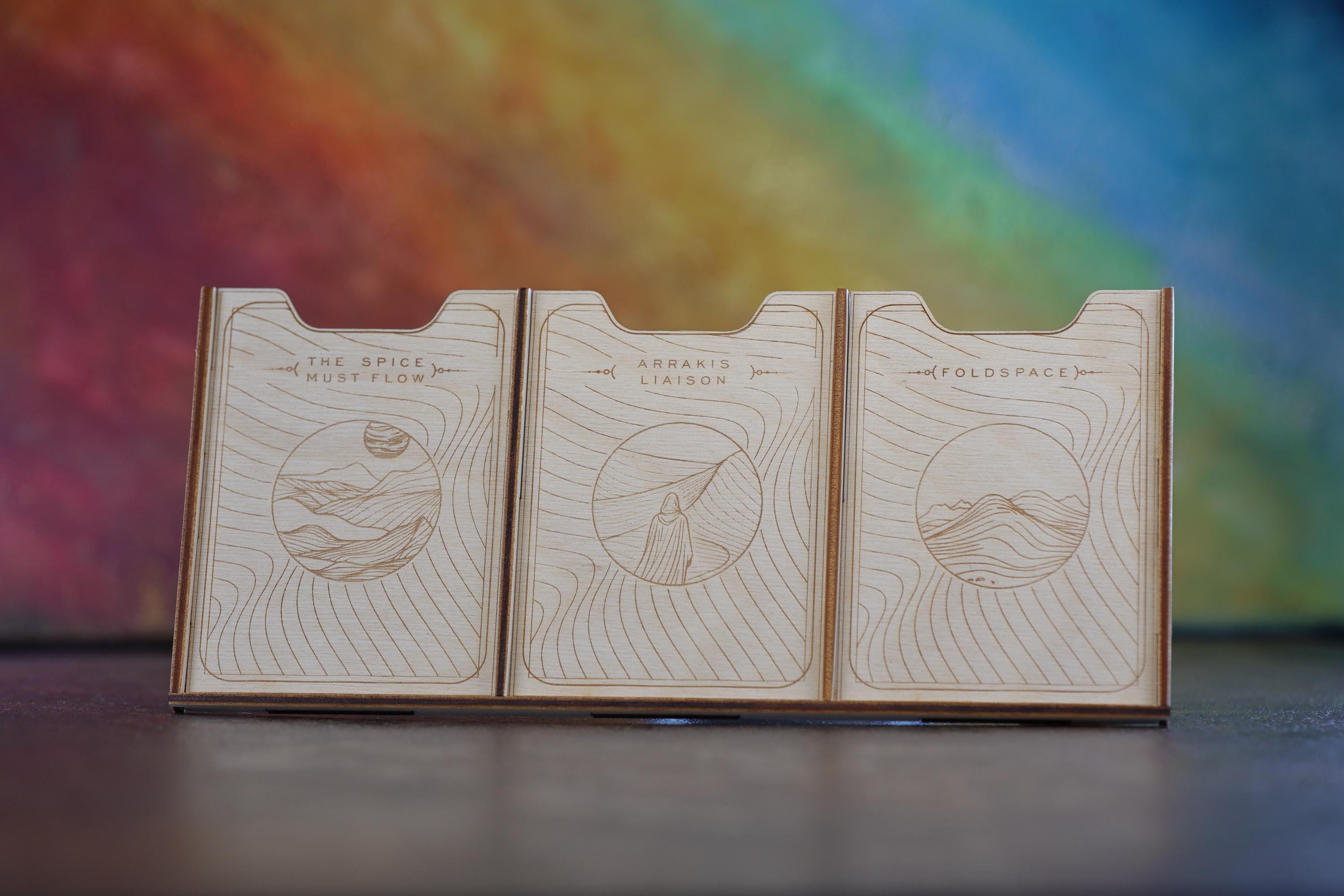 dune board game card sleeves Dire Wolf Dune: Imperium Arrakis Card Sleeves (75) main image 1