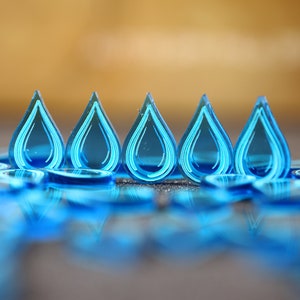 Water Token Set (compatible with Dune Imperium)