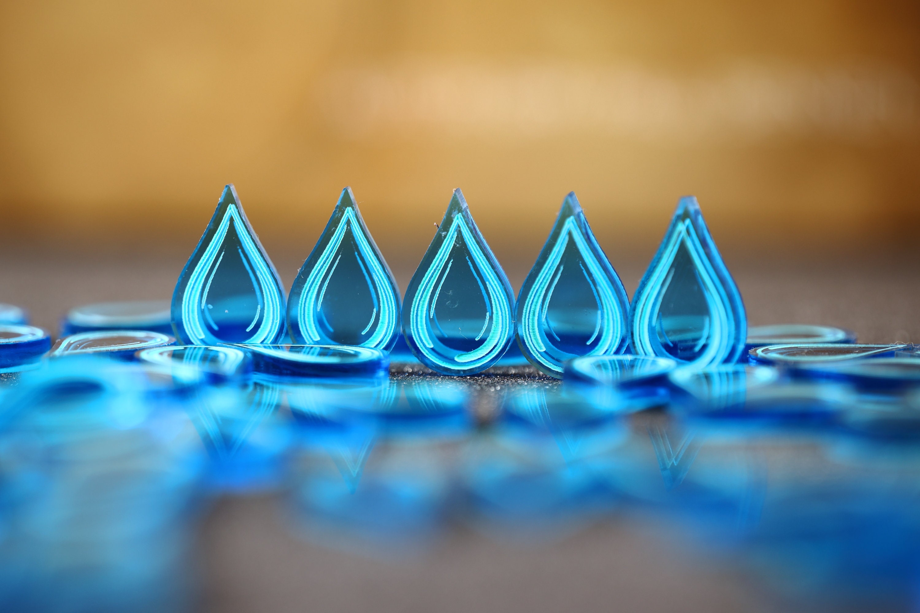 Water Token Set (compatible with Dune Imperium)