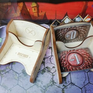 Gloomhaven Attack Modifier Deck Stand - Etsy