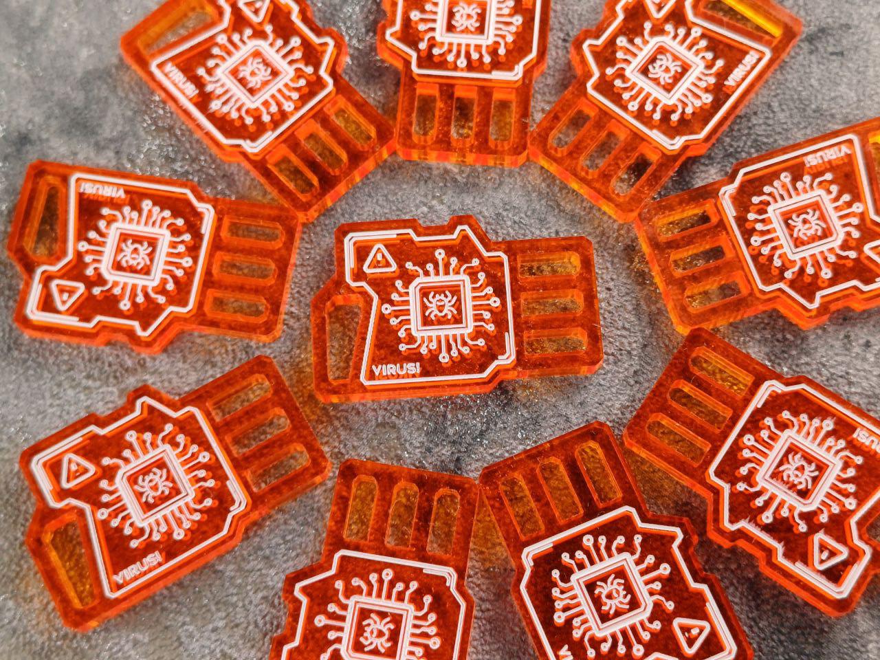 Android Netrunner TCG Token Set - Etsy