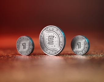 SOLARI v2 Acrylic Token Set (compatible with Dune Imperium)