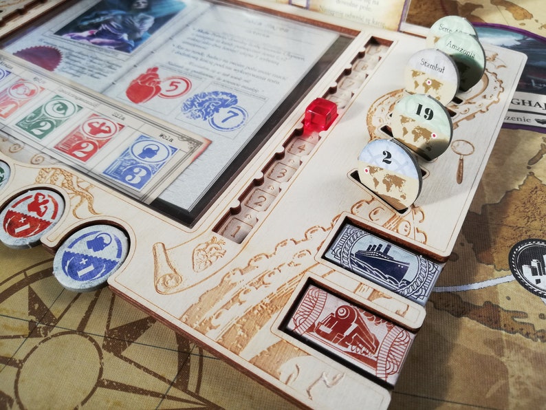 Eldritch Horror-Spieler-Dashboard/Spielerbrett Bild 6