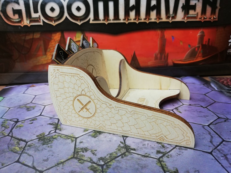Gloomhaven Attack Modifier Deck Stand - Etsy