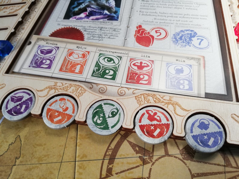 Eldritch Horror-Spieler-Dashboard/Spielerbrett Bild 5