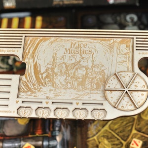 Mice and Mystics Player Dashboard / Playerboard