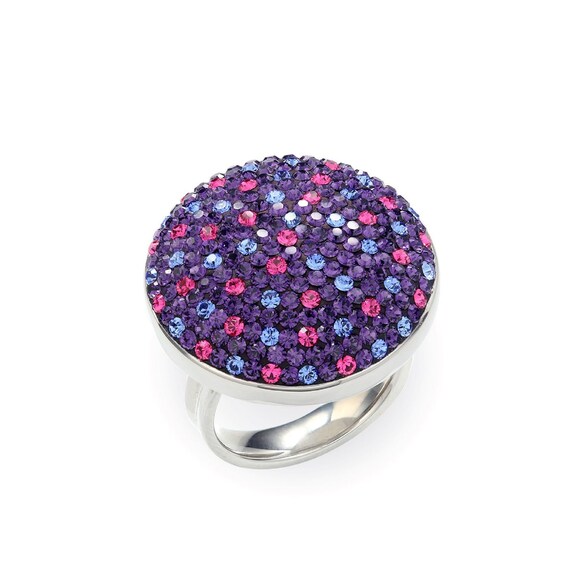 Swarovski cheap purple ring