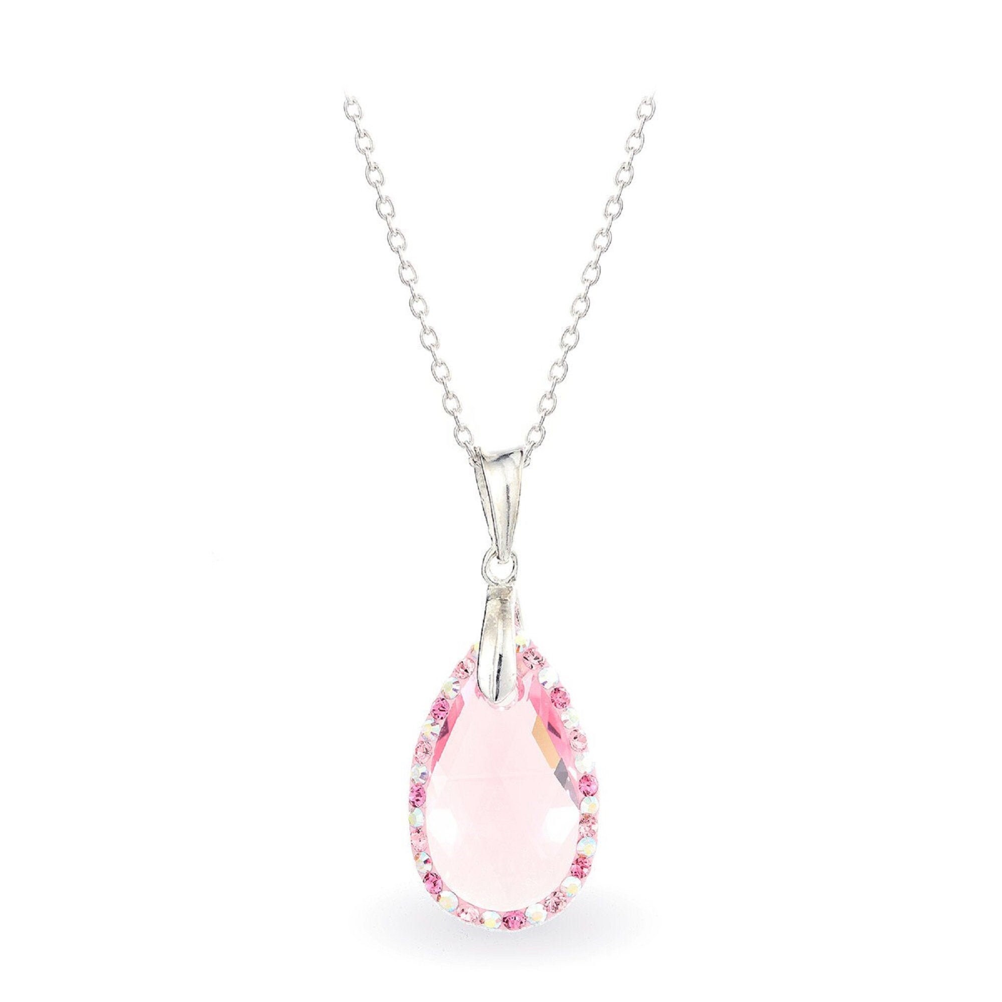 Swarovski raindrop pendant deals