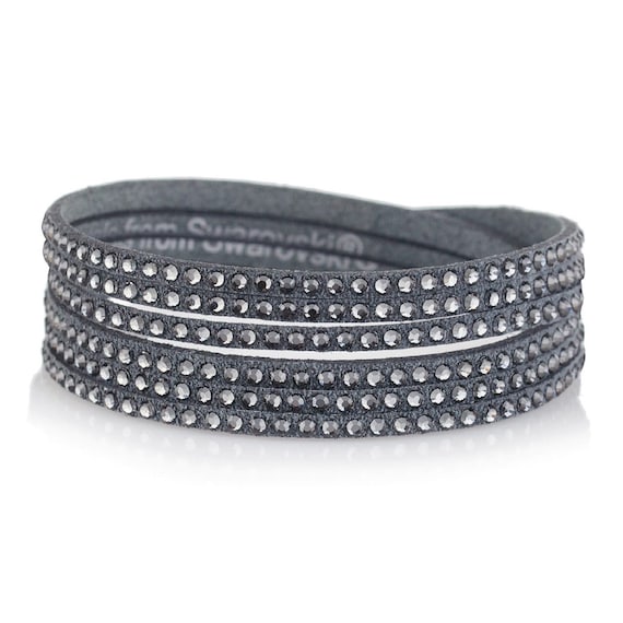 Elegant Swarovski Wrap Bracelet