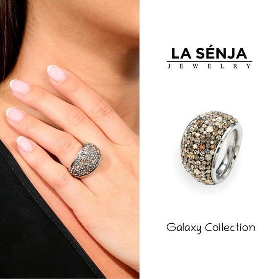 Swarovski statement ring deals