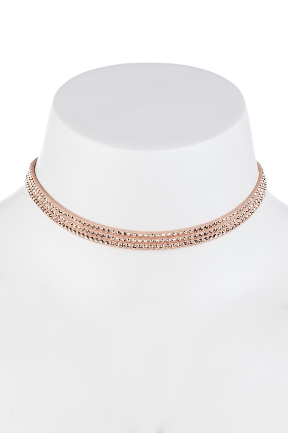 Swarovski rose gold best sale choker