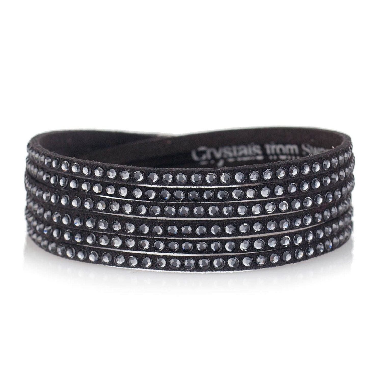 Swarovski black slake bracelet clearance