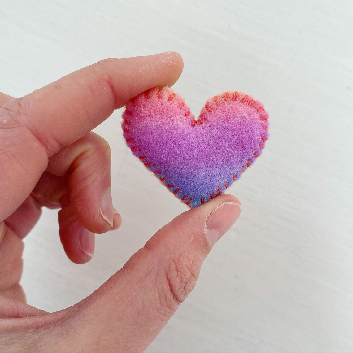 PREMIUM Heart Starter Kit With Handdyed Precuts Etsy Australia