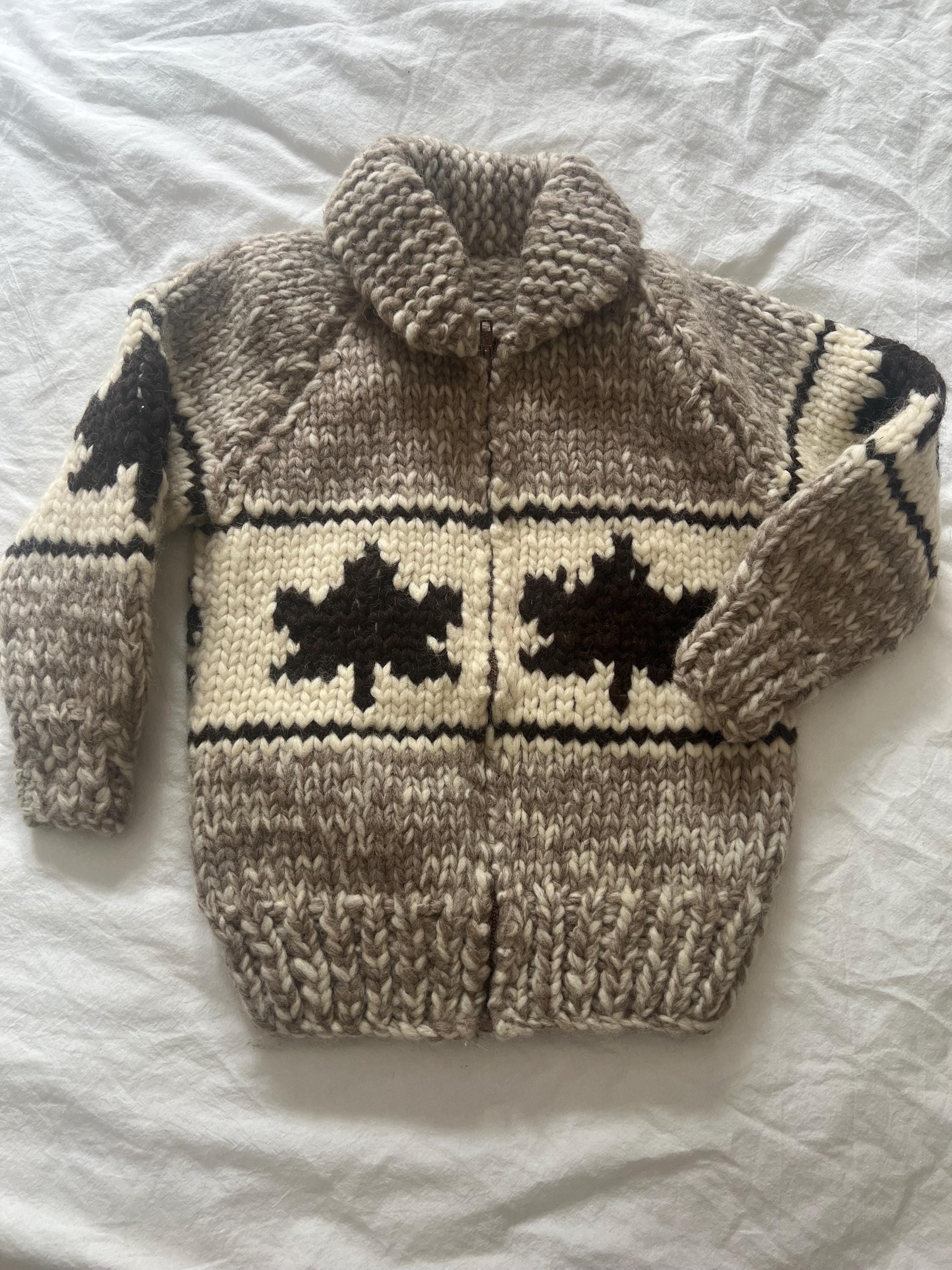 80s Cowichan Sweater - Etsy Canada