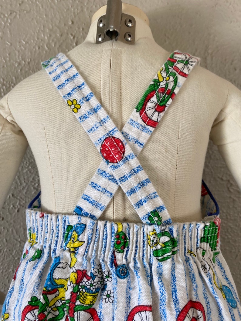 Vintage Short Overalls Baby 12-18 months