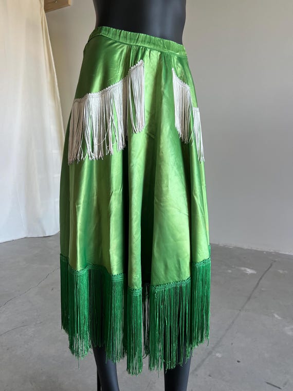Mid Century Green Patsy Cline Inspired Vintage Sa… - image 6