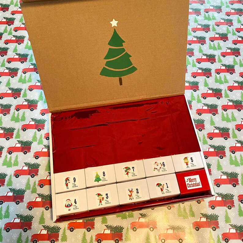 Christmas Coffee Advent/Countdown Calendar Daily K Cup Variety Etsy