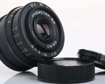 Industar 50 lens 3,5 50mm Rangefinder Manual M39 Leica Old