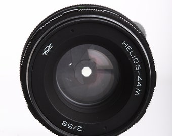 Helios 44M 58mm F2 Lens Manual Portrait DSLR M42 Mount