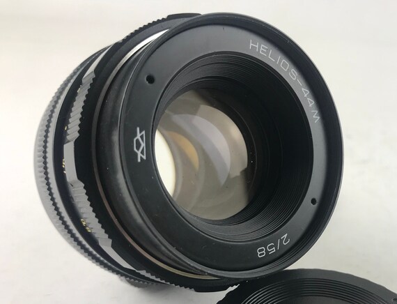 Helios 44 m レンズ DSLR 58 mm m42 CLA 古いビンテージ f2 ロシア