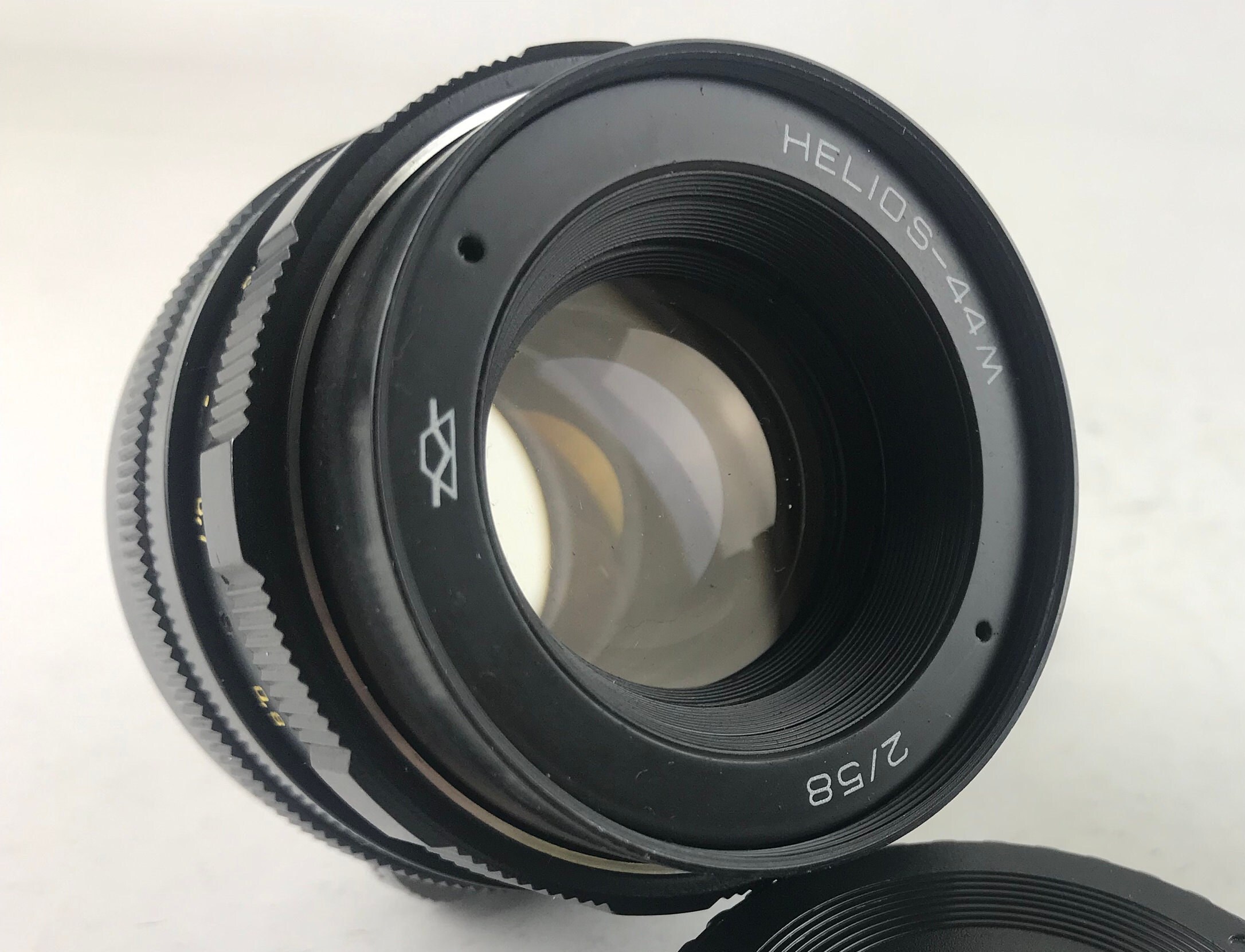 Helios 44 m レンズ DSLR 58 mm m42 CLA 古いビンテージ f2