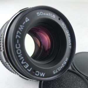MC Helios 77m-4 50mm f1.8 Serviced Portrait Russian Lens DSLR M42 Mount