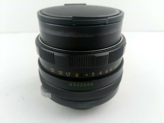 Helios 44m 58mm F2 Russian Portrait Lens DSLR M42 Mount Manual - Etsy