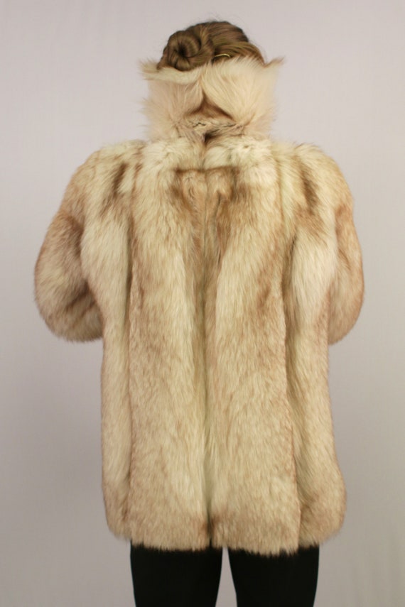 arctic fox fur jacket